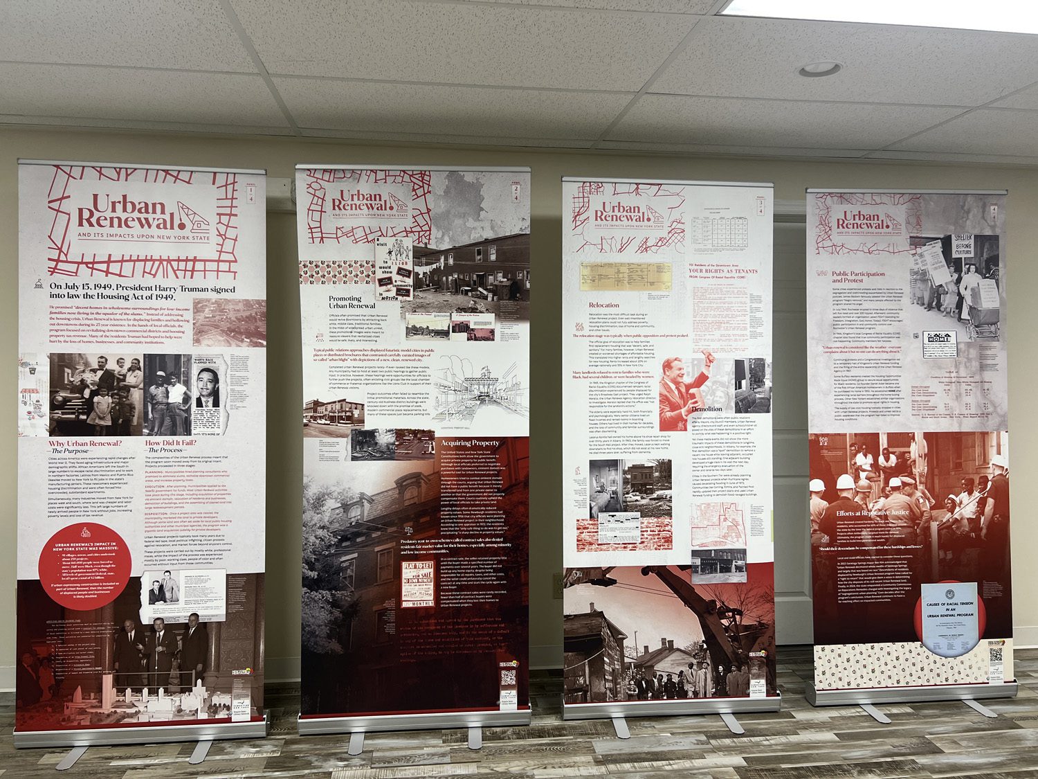 Urban Renewal exhibit